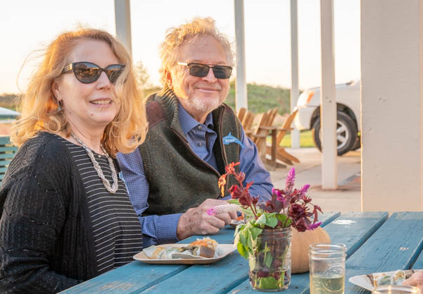 Bruce and Laura at the 2019 Terroir of the Lagoon event