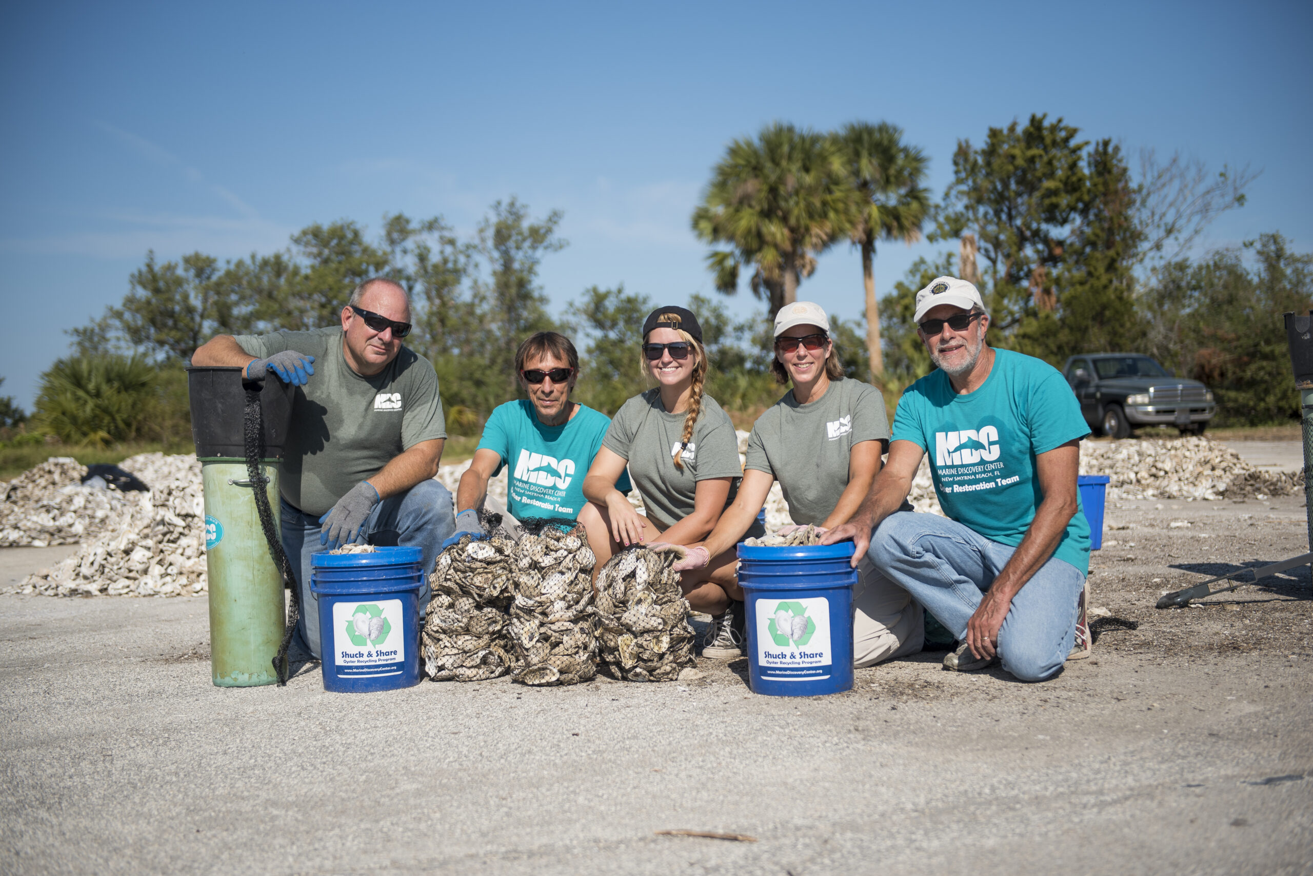Shuck and Share Volunteers